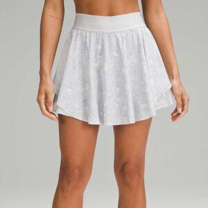 Lululemon Court Rival High-Rise Skirt Terrazzo Marble Silver Ice Multi 4